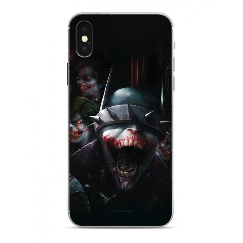 Zadní kryt Batman Who Laughs 003 pro Apple iPhone XR, black