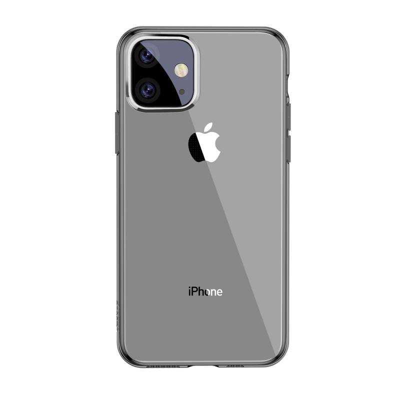 Silikonové pouzdro Baseus Simplicity Series pro Apple iPhone 11, černá