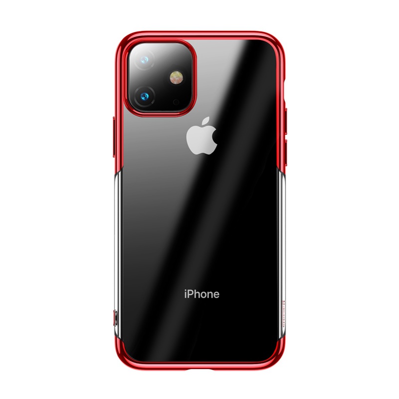 Zadní kryt Baseus Shining Case pro Apple iPhone 11, červená