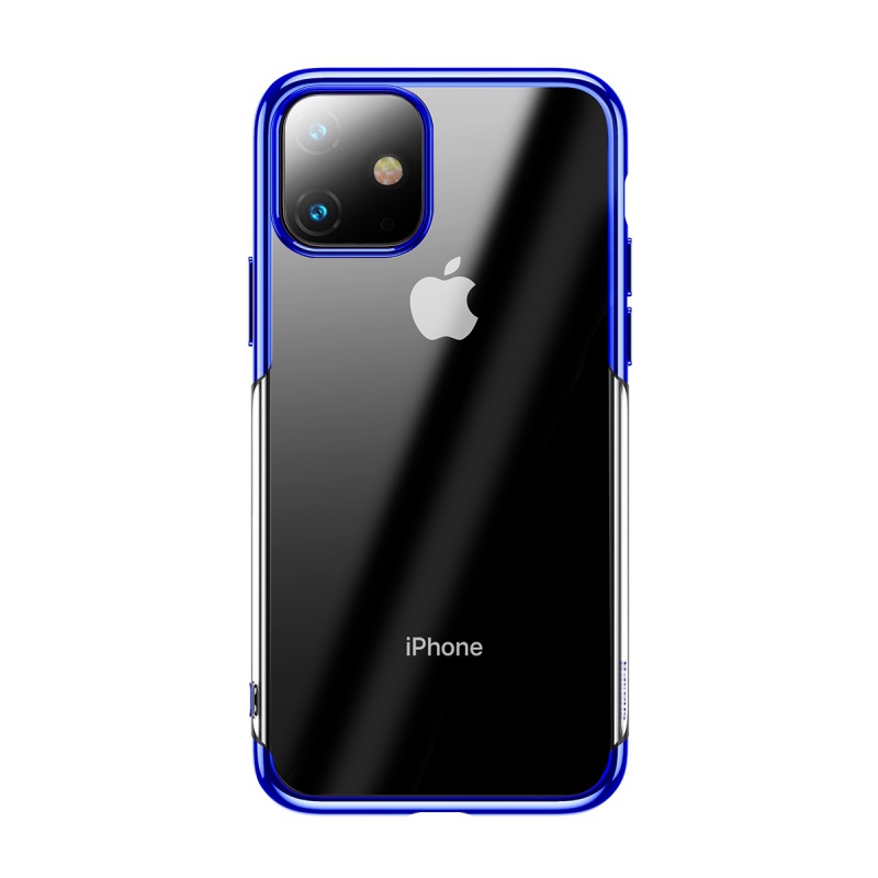 Zadní kryt Baseus Shining Case pro Apple iPhone 11, modrá