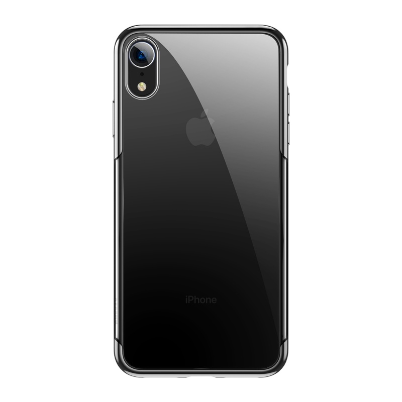 Silikonové pouzdro Baseus Glitter Case pro Apple iPhone XR, černá