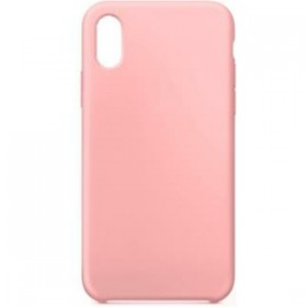 Silikonové pouzdro Swissten Liquid pro Apple iPhone XS Max, růžová