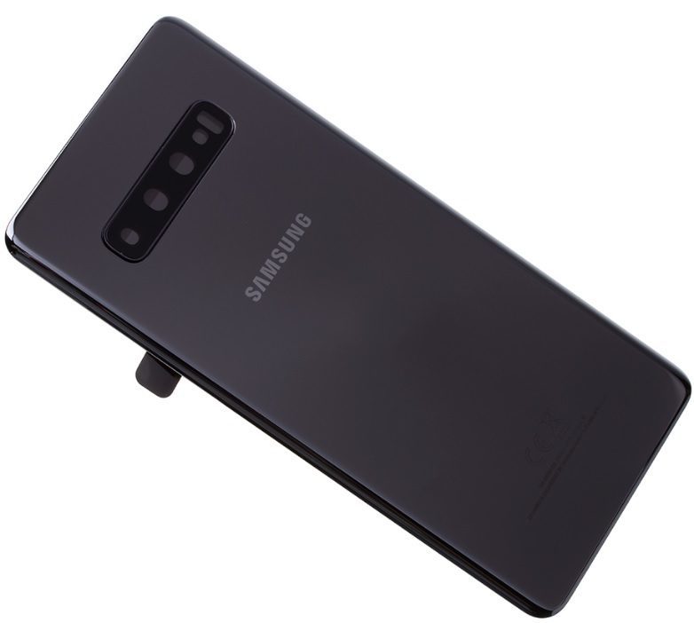 Kryt baterie pro Samsung Galaxy S10+, ceramic black (Service Pack)