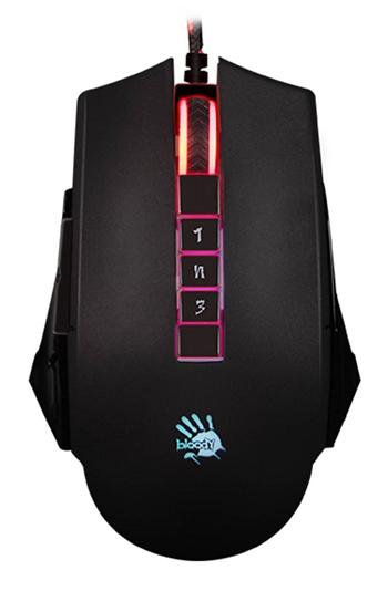 Herní myš A4tech BLOODY P85, 5000DPI, USB, černá