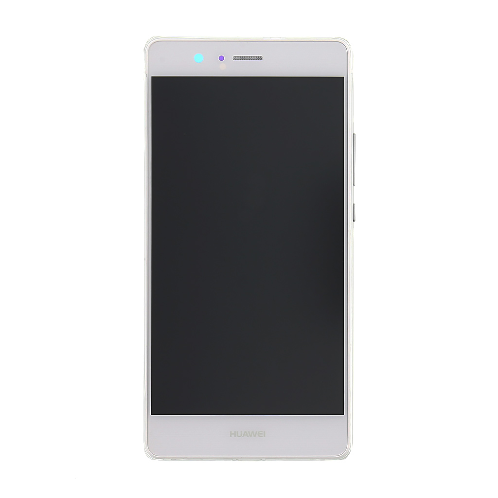 LCD + dotyk + přední kryt pro Huawei P30 Lite, white