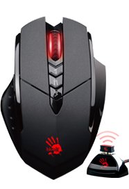Bezdrátová herní myš A4tech Bloody R70A, USB, CORE 3, černá