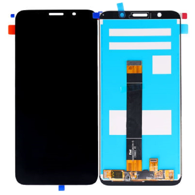 LCD + dotyk + přední kryt pro Huawei Y5 2019, black (Service Pack)