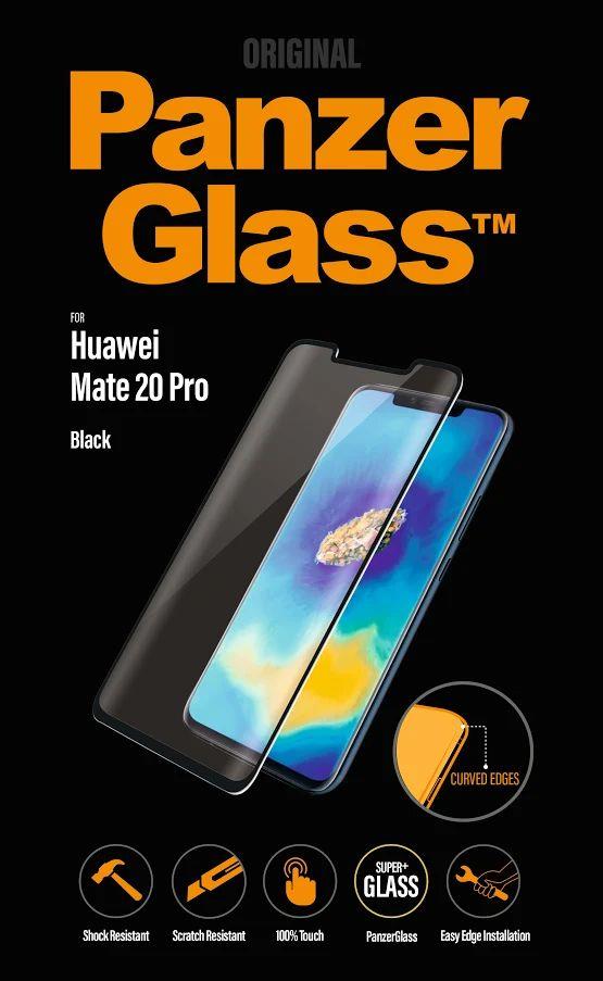 Ochranné sklo displeje PanzerGlass Premium pro Huawei Mate 20 Pro, černá