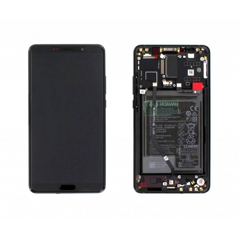 LCD + dotyk + rámeček + baterie pro Huawei Mate 10, black (Service Pack)