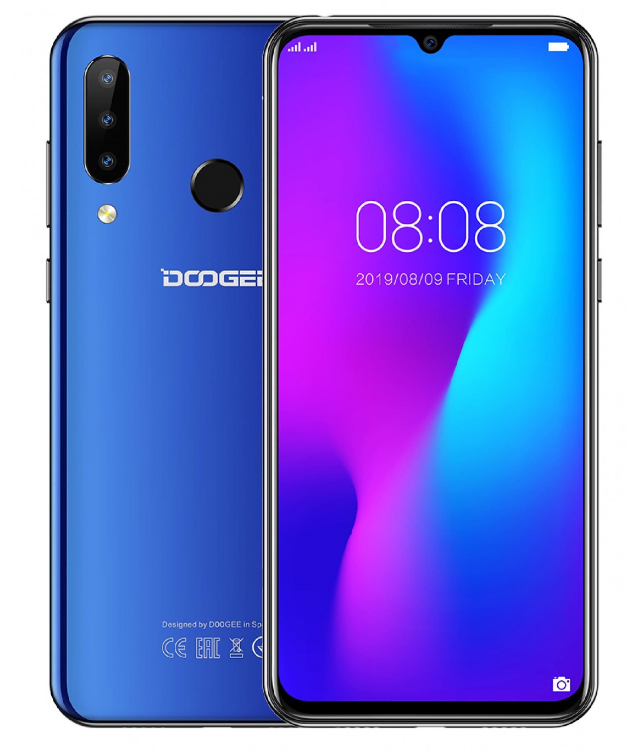 Doogee Y9 Plus 4GB/64GB modrá