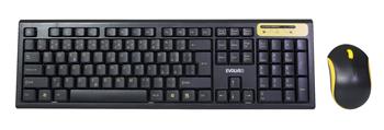 Levně Bezdrátová klávesnice a myš EVOLVEO WK-160, černá