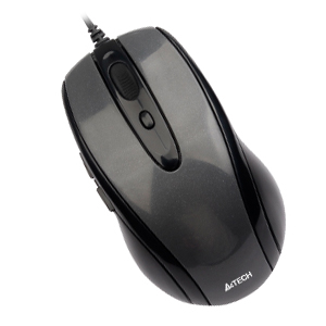 Optická myš A4tech N-708X, V-Track, 1600DPI, USB, černá