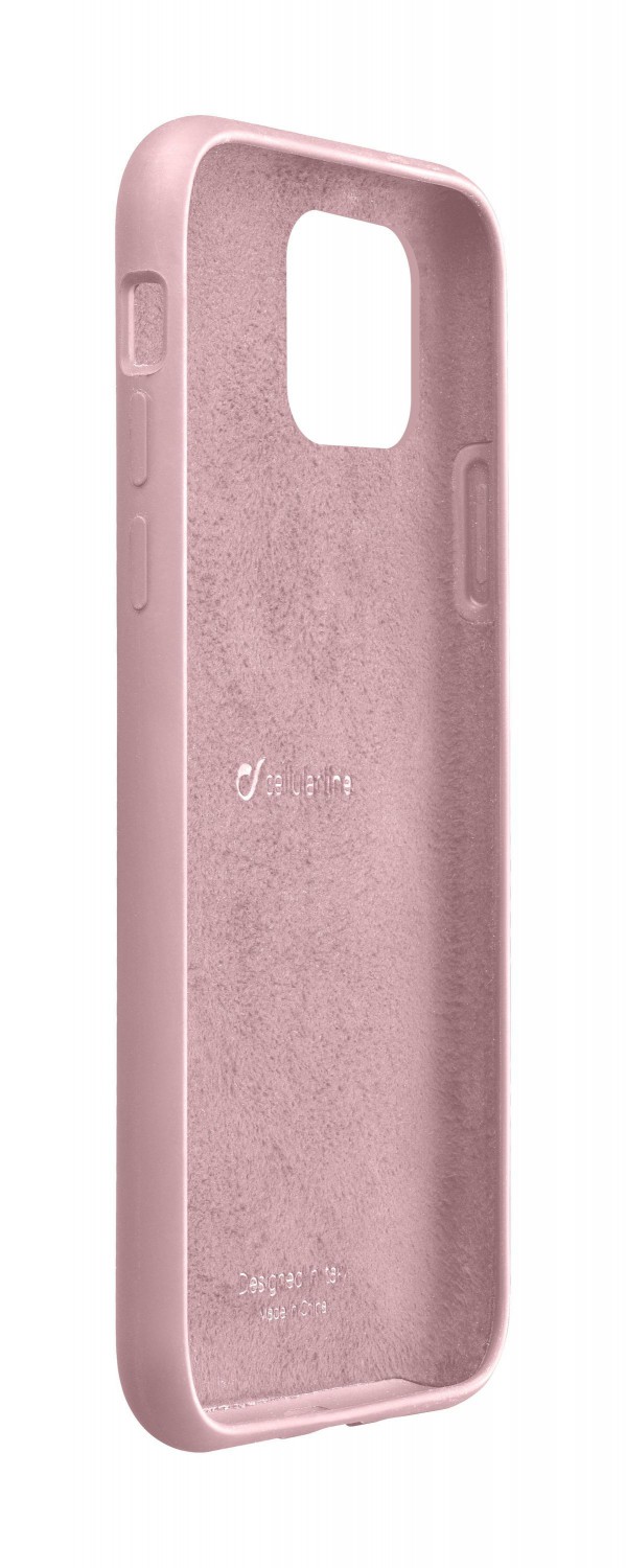 Silikonové pouzdro CellularLine SENSATION pro Apple iPhone 11 Pro, růžová