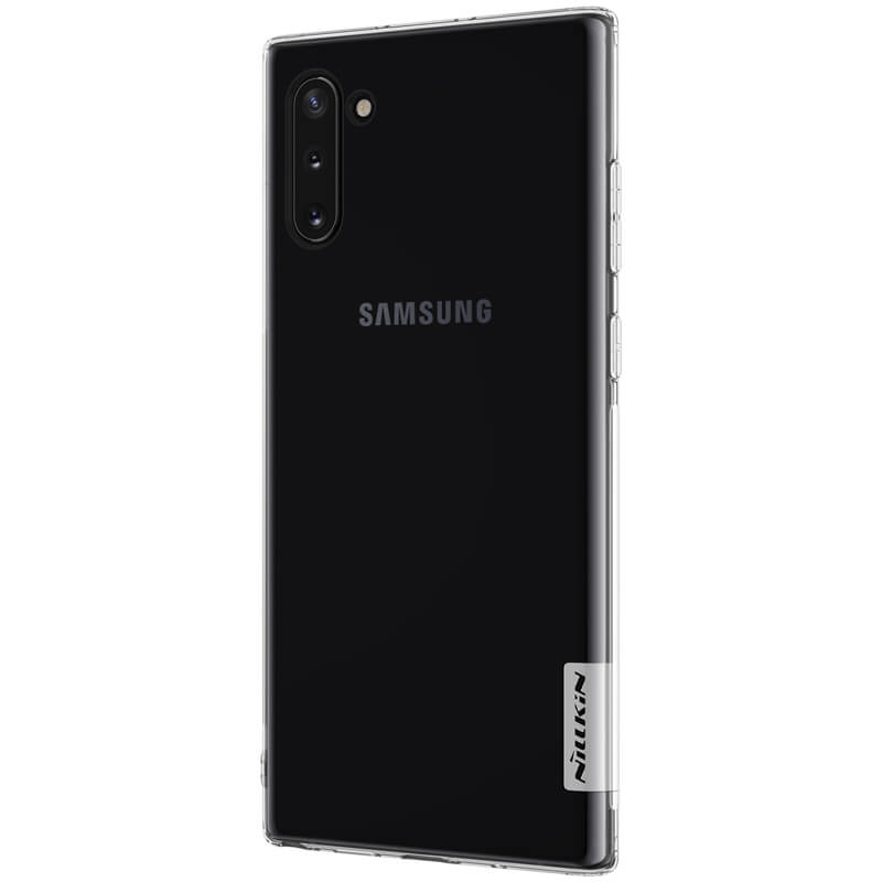 Silikonové pouzdro Nillkin Nature pro Samsung Galaxy Note 10, transparent