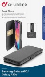 CellularLine Book Clutch flipové pouzdro pro Samsung Galaxy A50/A30s, černé