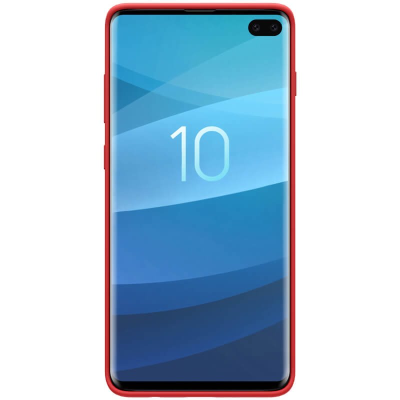 Silikonové pouzdro Nillkin Flex Pure Liquid pro Samsung Galaxy S10+, red