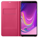 Flipové pouzdro Samsung Wallet pro Samsung Galaxy A9 2018, pink