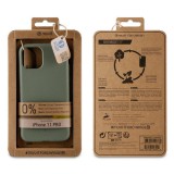 Zadní kryt Bambootek Muvit For Change ECO pro Apple iPhone 11 Pro, Moss