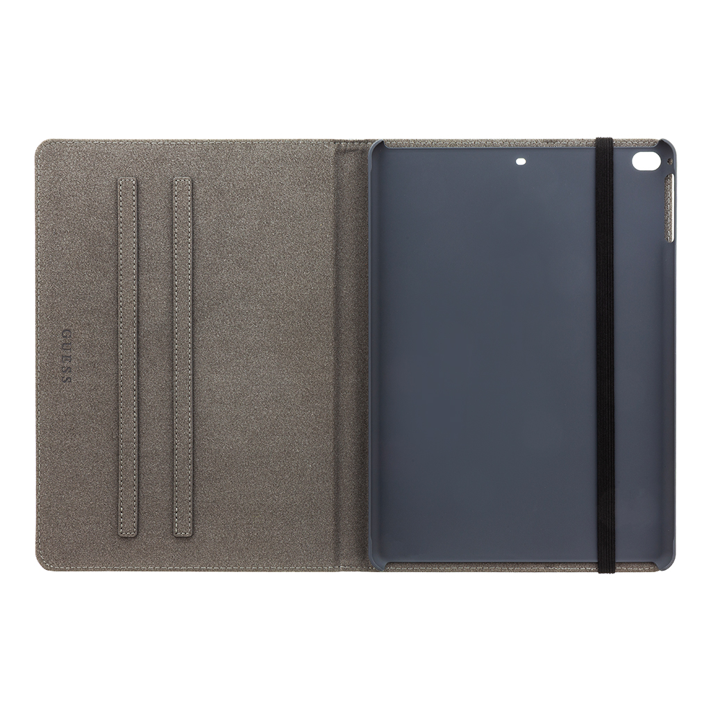Guess 4G Pouzdro GUFCPA10QGG pro iPad Air 9.7 2018 black/grey