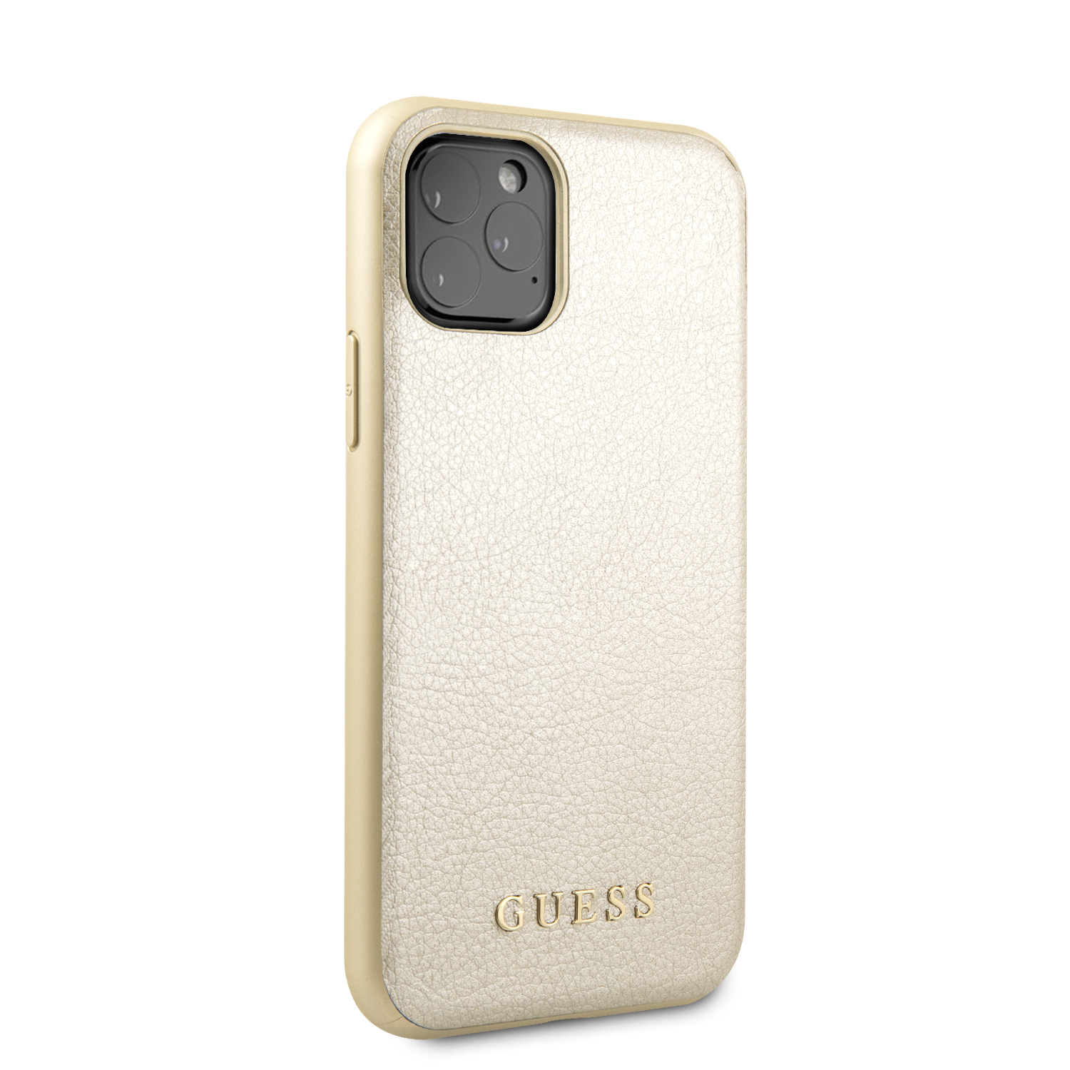 Guess Iridescent Zadní kryt GUHCN58IGLGO pro Apple iPhone 11 Pro gold