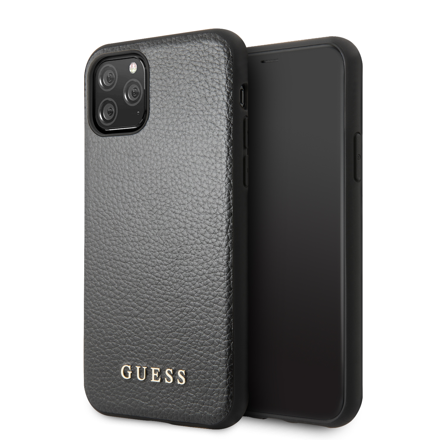 Guess Iridescent Zadní kryt GUHCN58IGLBK pro Apple iPhone 11 Pro black 