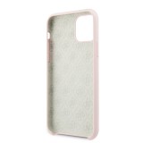 Guess 4G Silicone Tone Zadní kryt GUHCN65LS4GLP pro Apple iPhone 11 Pro Max light pink 