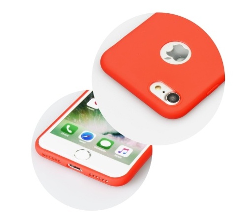 Zadní kryt Forcell Soft pro Xiaomi Redmi 8, červená