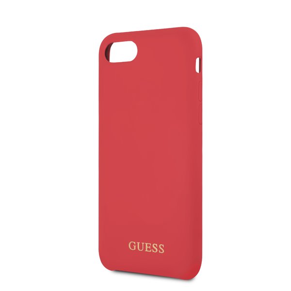 Guess Saffiano silikonové pouzdro GUHCI8LSGLRE pro Apple iPhone 7/8/SE 2020, červená