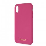 Guess silikonové pouzdro GUHCI61LSGLPI pro Apple iPhone XR pink