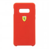 Ferrari SF Silikonový kryt FESSIHCS10LRE pro Samsung Galaxy S10e red