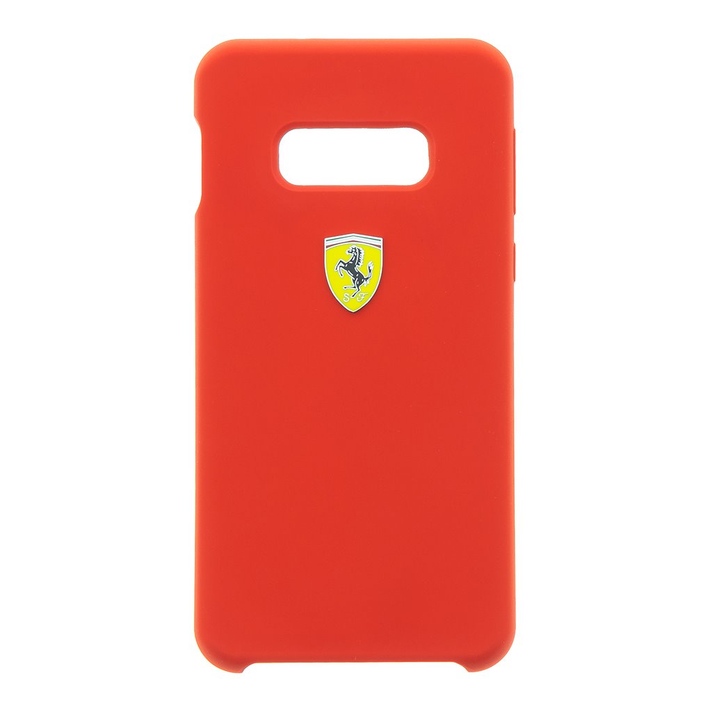 Ferrari SF Silikonový kryt FESSIHCS10LRE pro Samsung Galaxy S10e red