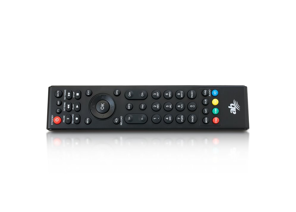 AB CryptoBox 702T mini HD DVB-T2/Full HD/ MPEG2/ MPEG4/ HEVC/ USB/ černý