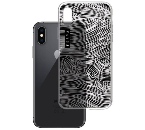 Levně Kryt ochranný 3mk Ferya Slim pro Apple iPhone Xs Max, FOREST Black