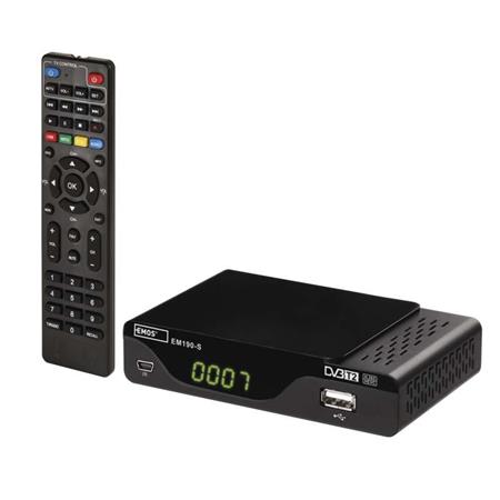 Set-top-box DVB-T2 Emos EM190-S HEVC/h.265, USB