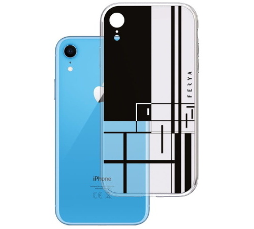 Kryt ochranný 3mk Ferya Slim case pro Apple iPhone XR, LINE black