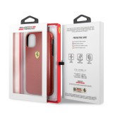 Ferrari Printed Carbon Zadní kryt FESPCHCN61CBRE pro Apple iPhone 11 red