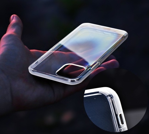 Silikonové pouzdro 2mm pro Samsung Galaxy A10, čirý