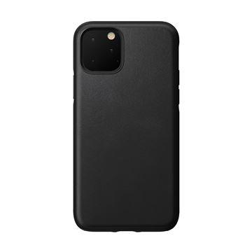 Ochranný kryt Nomad Rugged Leather case pro Apple iPhone 11 Pro Max, černá