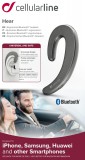 Bluetooth headset Cellularline Hear s ergonomickým designem, černá