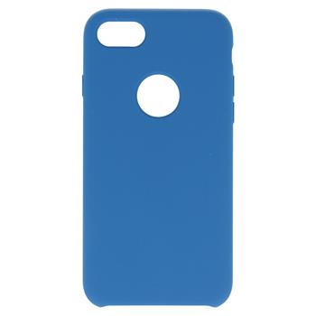Silikonové pouzdro Swissten Liquid pro Apple iPhone Hole 7/8, světle modrá
