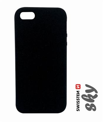 Pouzdro Swissten Sky pro Apple iPhone 5/5S/SE, černá