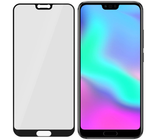 Tvrzené sklo 3mk FlexibleGlass Max pro Honor 10 Lite, Huawei P smart 2019, černá