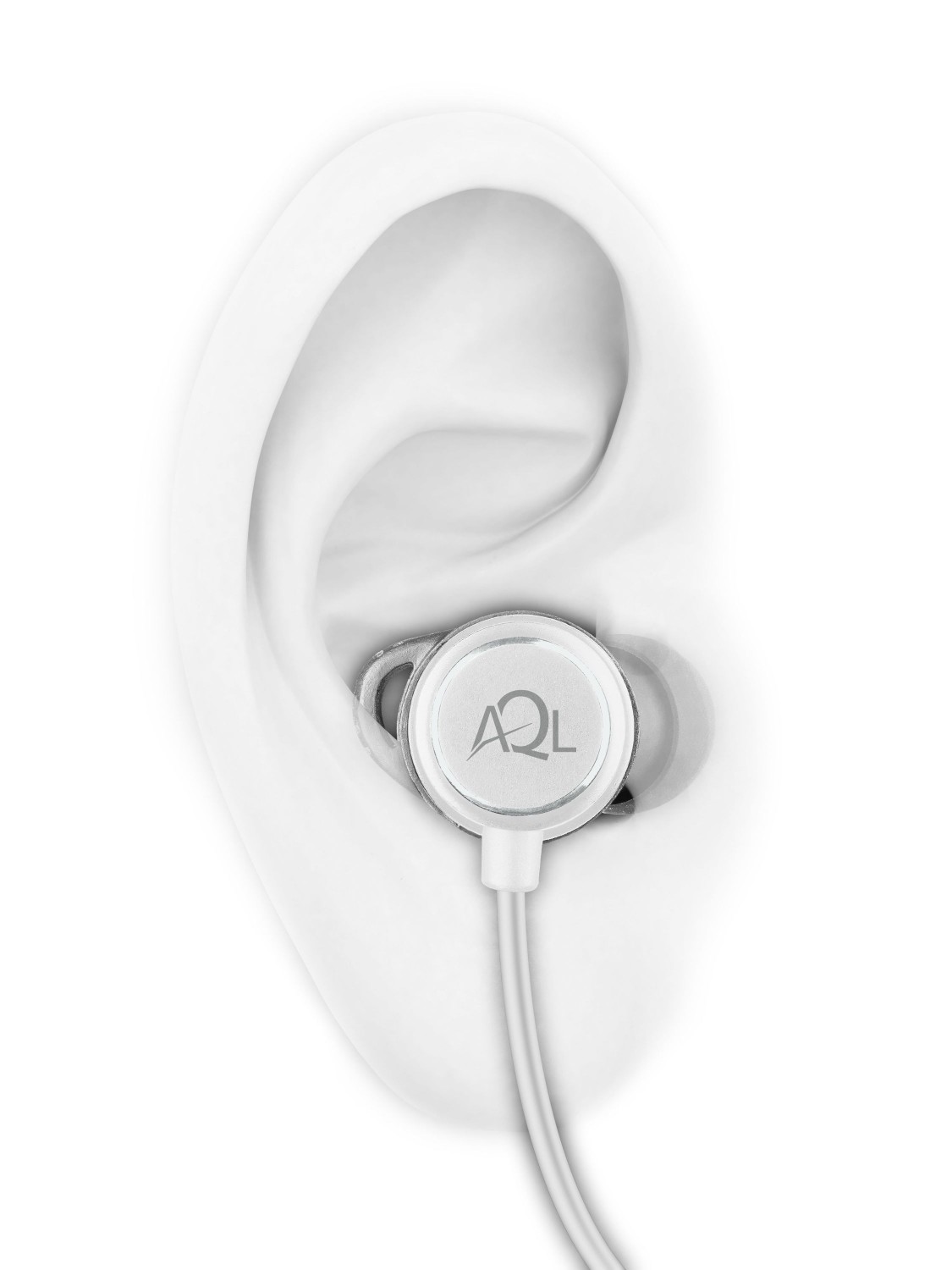 Sportovní bezdrátová sluchátka Cellularline Speed, AQL® certifikace, bílá