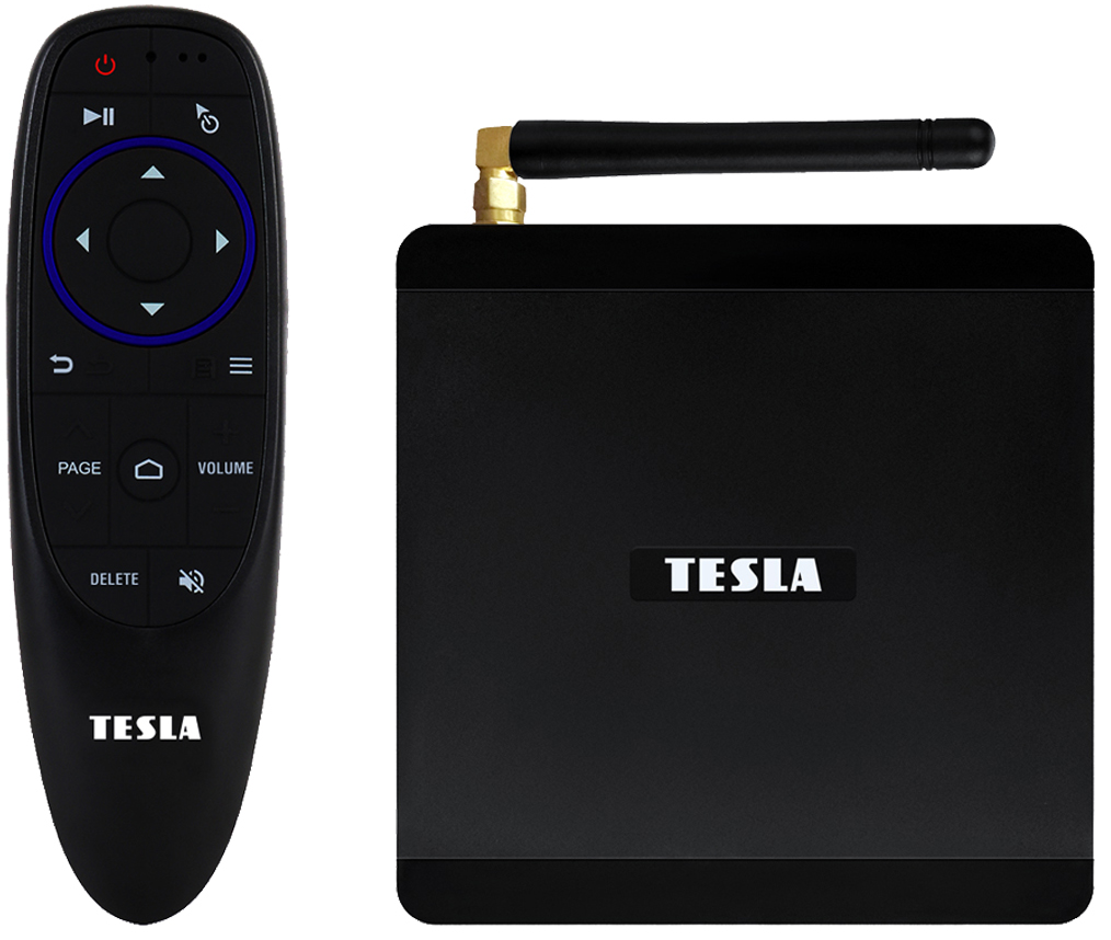 Tesla MediaBox X900 Pro/ 8K Ultra HD/ HDR10/ Android 9.0/ černá