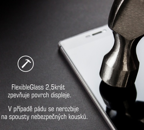 Tvrzené sklo 3mk FlexibleGlass pro Nokia 800 Touch