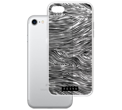 Kryt ochranný 3mk Ferya Slim pro Apple iPhone 7/8/SE 2020, FOREST Black