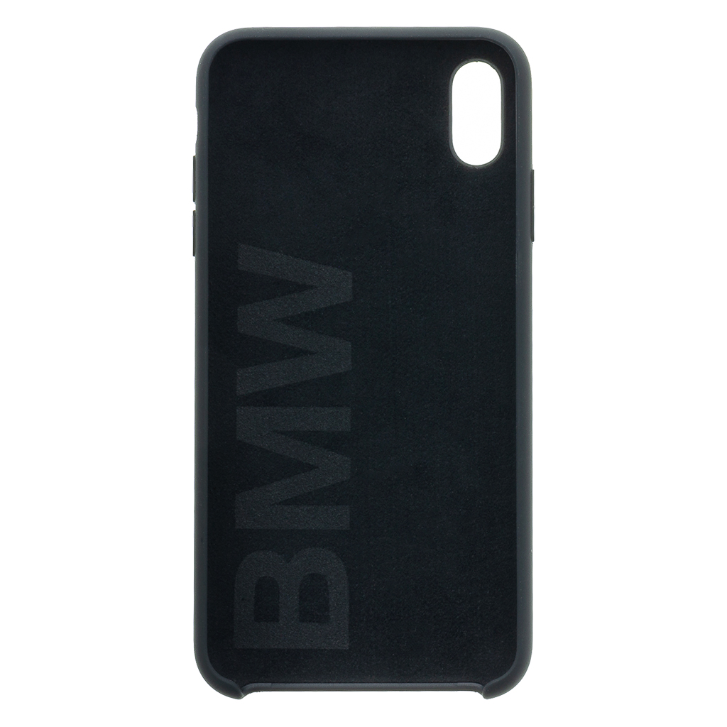 BMW Silikonový kryt BMHCI65SILBK pro Apple iPhone XS Max black