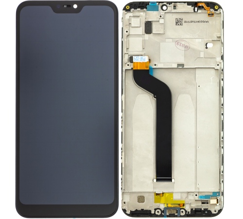 LCD + dotyk + rámeček pro Xiaomi Mi A2 Lite, black