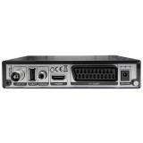 Stolní Set Top Box TESLA TE-300 Black, DVB-T2 HEVC FTA přijímač a rekordér s USB