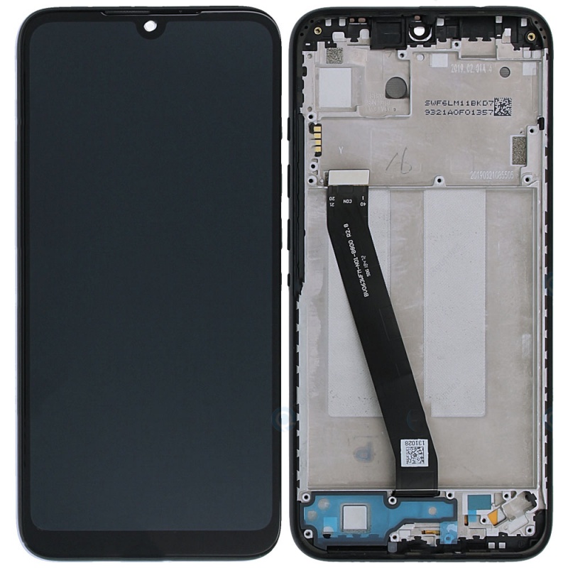 LCD + dotyk + rámeček pro Xiaomi Redmi 7, black (Service Pack)